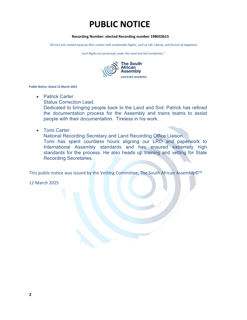 Public notice positions elected Recording number 198033615 